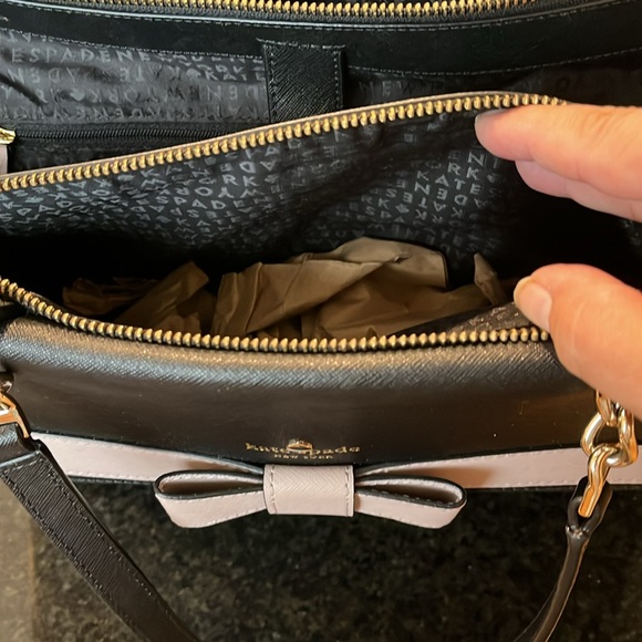 Kate Spade Black and Pink Satchel - Picture 7 of 10